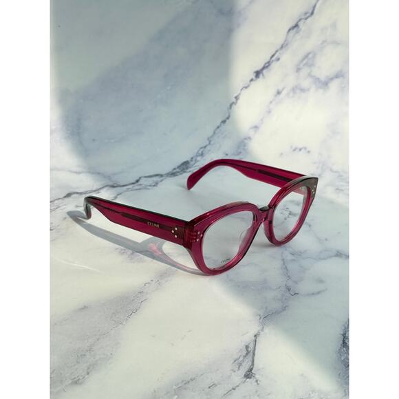 NEW Celine CL50132I Eyeglasses Frames in Pink - Picture 5 of 8